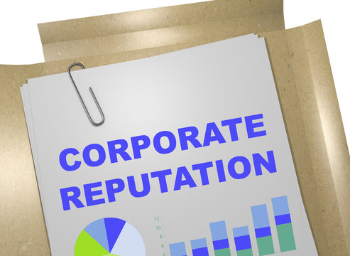 Corporate Reputation Concept