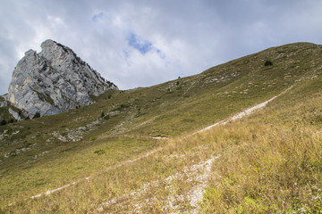 Fototapeta na wymiar Massif de la Chartreuse - Lances de Malissard.