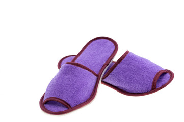 Image of Slippers isolated on white background