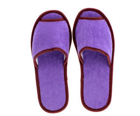 Image of Slippers isolated on white background