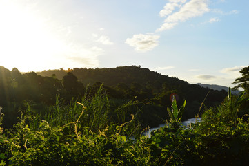 river to the north of main island in fiji