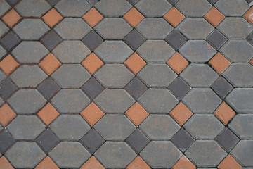 texture background of footpath.