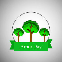 Obraz premium Arbor Day Background