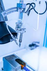 robotic system for automatic checking of printed circuit boards