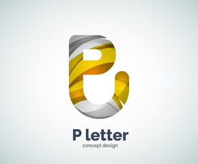 Letter P logo