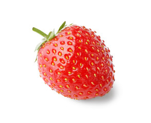 Strawberry isolated on white