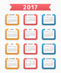 2017 Calendar