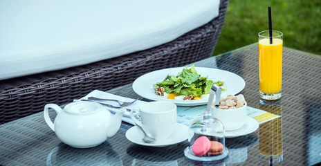 breakfast on the terrace