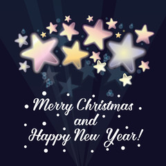 Postcard with the words 