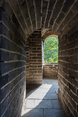 Obraz premium The Great Wall of China is a series of fortifications made of stone, brick, tamped earth, wood, and other materials