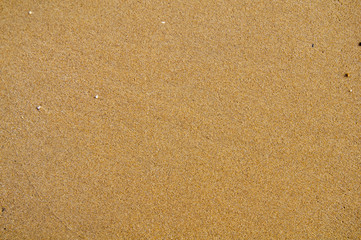 Fototapeta na wymiar Closeup of sand texture of a beach background