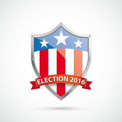 Election 2016 Protection Shield Ribbon