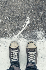 Urban city youth lifestyle concept