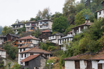 Fototapeta na wymiar The traditional village of Shiroka Laka - Bulgaria