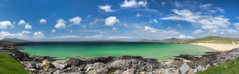 Isle of Harris beach panorama © Anneke