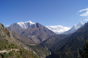 Fototapeta na wymiar Himalayan View