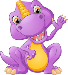 Cute T-rex cartoon