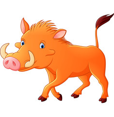 Cartoon warthog