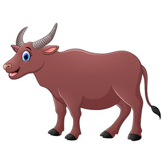 Cartoon buffalo