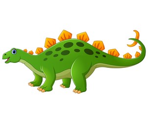 Stegosaurus cartoon