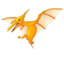 Cute pterodactyl cartoon © dreamblack46