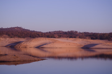 Drought Lake at Dusk
