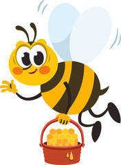 The Bee and Honey Basket