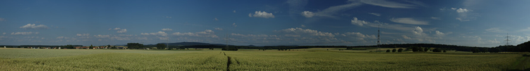 Steigerwald von Dürrfeld aus