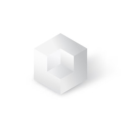 Cube geometric figure