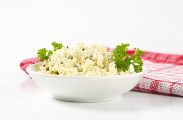 Homemade cottage cheese spread