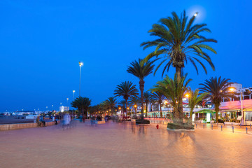 Agadir at night