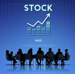 Stock Investment Banking Business Trade Exchange Concept