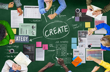 Create Design Strategy Vision Concept