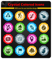 day of skouts icon set