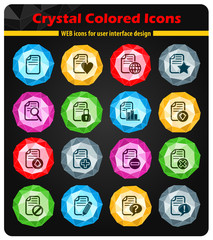 document icon set