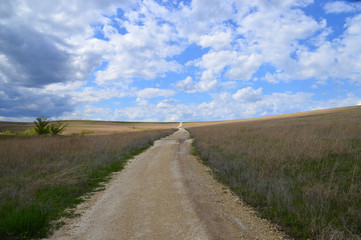 Fototapeta na wymiar North American Prairie Trail