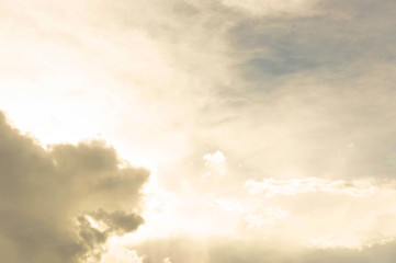 dark yellow sky background , sunset on dark blue sky