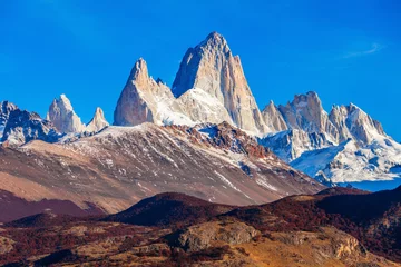 Washable wall murals Fitz Roy Fitz Roy mountain, Patagonia