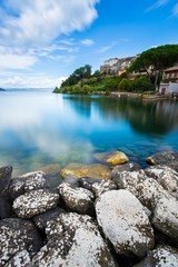 Bolsena lake - View from Capodimonte