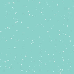 Seamless abstract snow pattern vector, blue background - 122037530