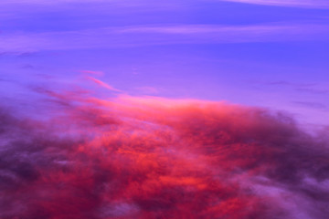 The sky in twilight time background.
