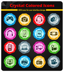 Gadgets simply icons