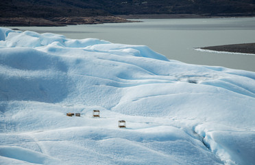 Fototapeta na wymiar Ice bar in perito moreno glacier, argentina