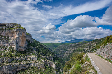 Fototapeta na wymiar 4 Gorge du Nesque