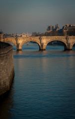 Fototapeta na wymiar bridge in paris france