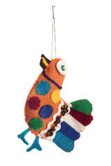 Christmas tree ornament isolated on white background