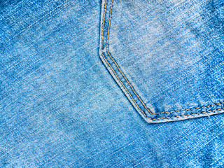 Denim Texture, Dark Blue Jeans Background