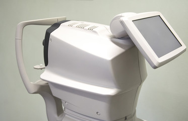 Tonometer, apparatus for measurement of vision (corneal thickness)