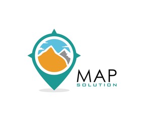 Map logo