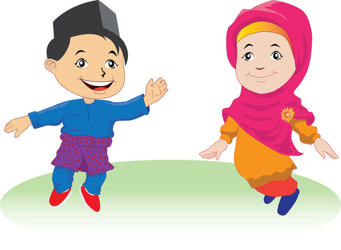 Melayu children in Patani # 1